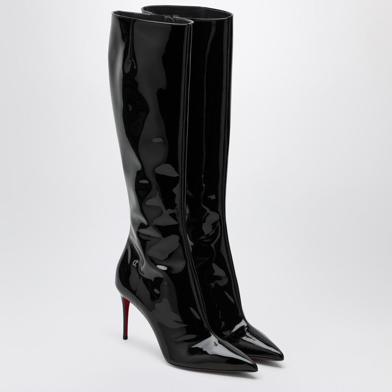 Christian Louboutin High black patent leather boot 3240757LEP_LOUBO-B439