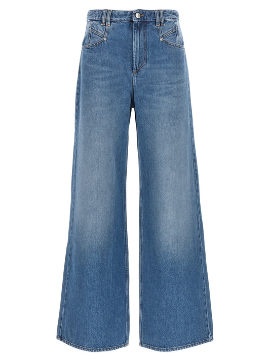 Isabel Marant Trousers blue PA0052FAB1H06I30BU