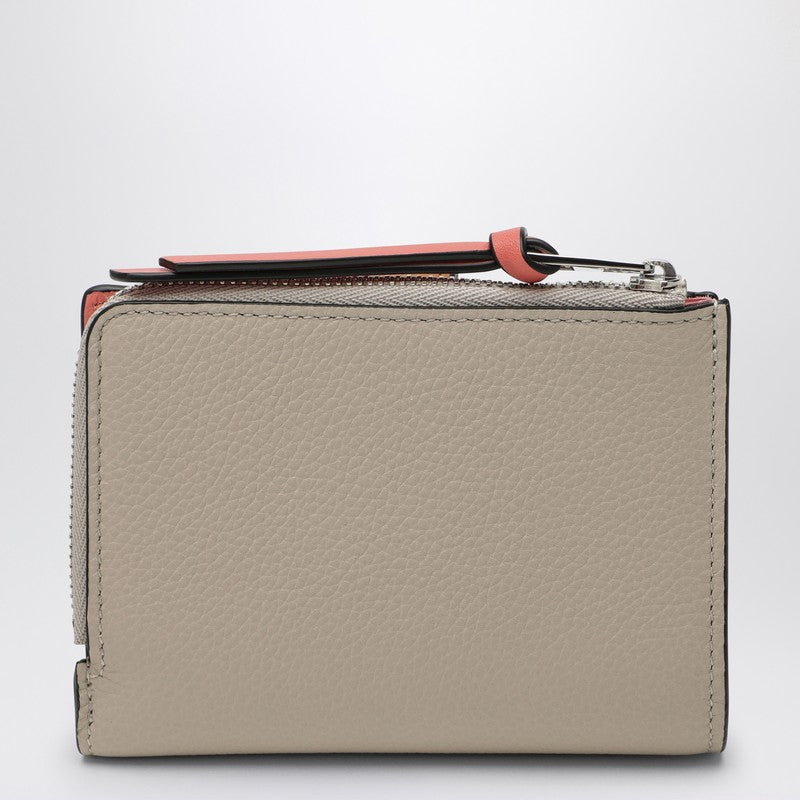 LOEWE Beige/honey grained leather slim wallet C660P30X04LEP_LOEW-2463