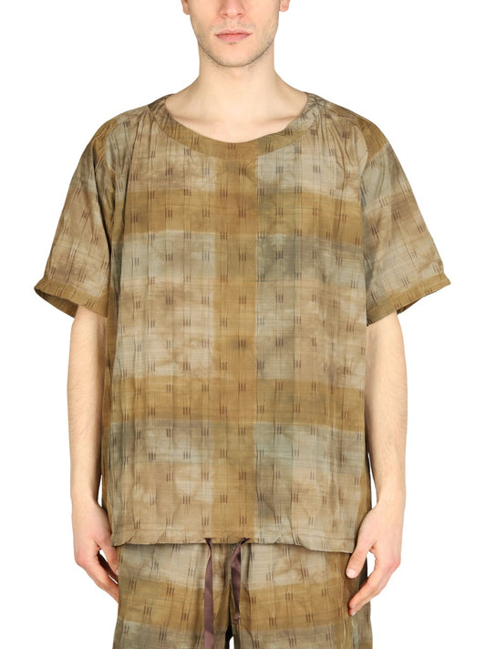 Needles BOXY FIT T-SHIRT KP110KHAKI