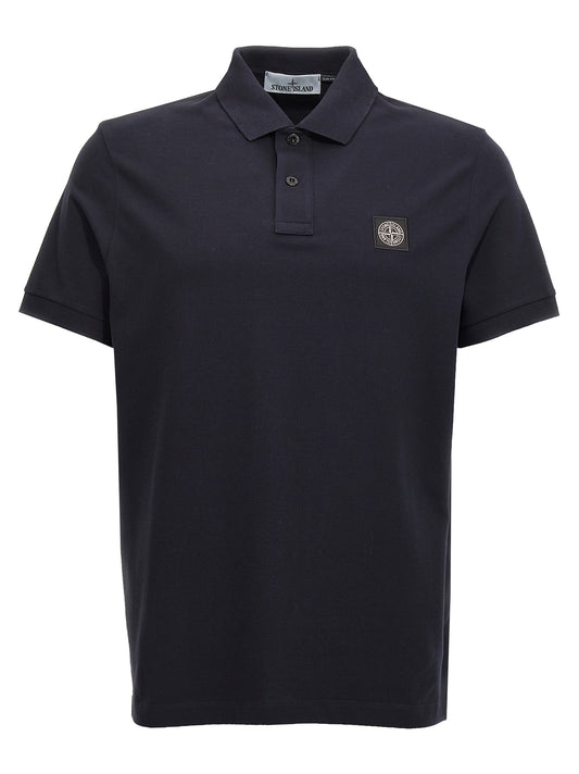 STONE ISLAND LOGO PATCH POLO SHIRT 81152SC17A0020