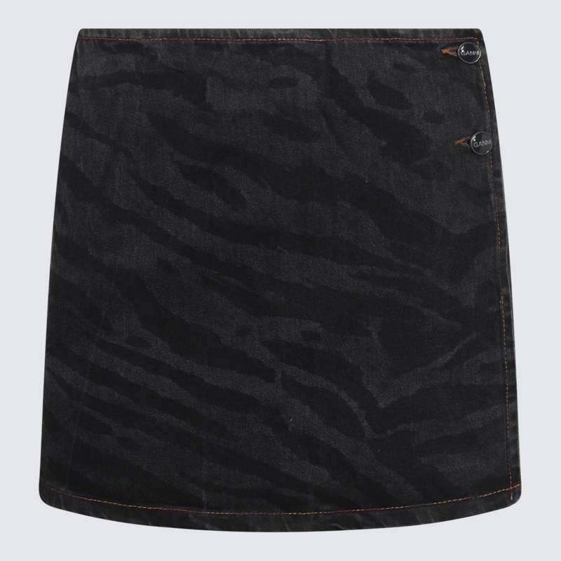 GANNI Skirts Black J1517099