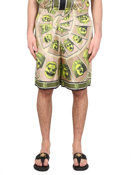 VERSACE BERMUDA SHORTS THE MASKS 10024761A068185G530