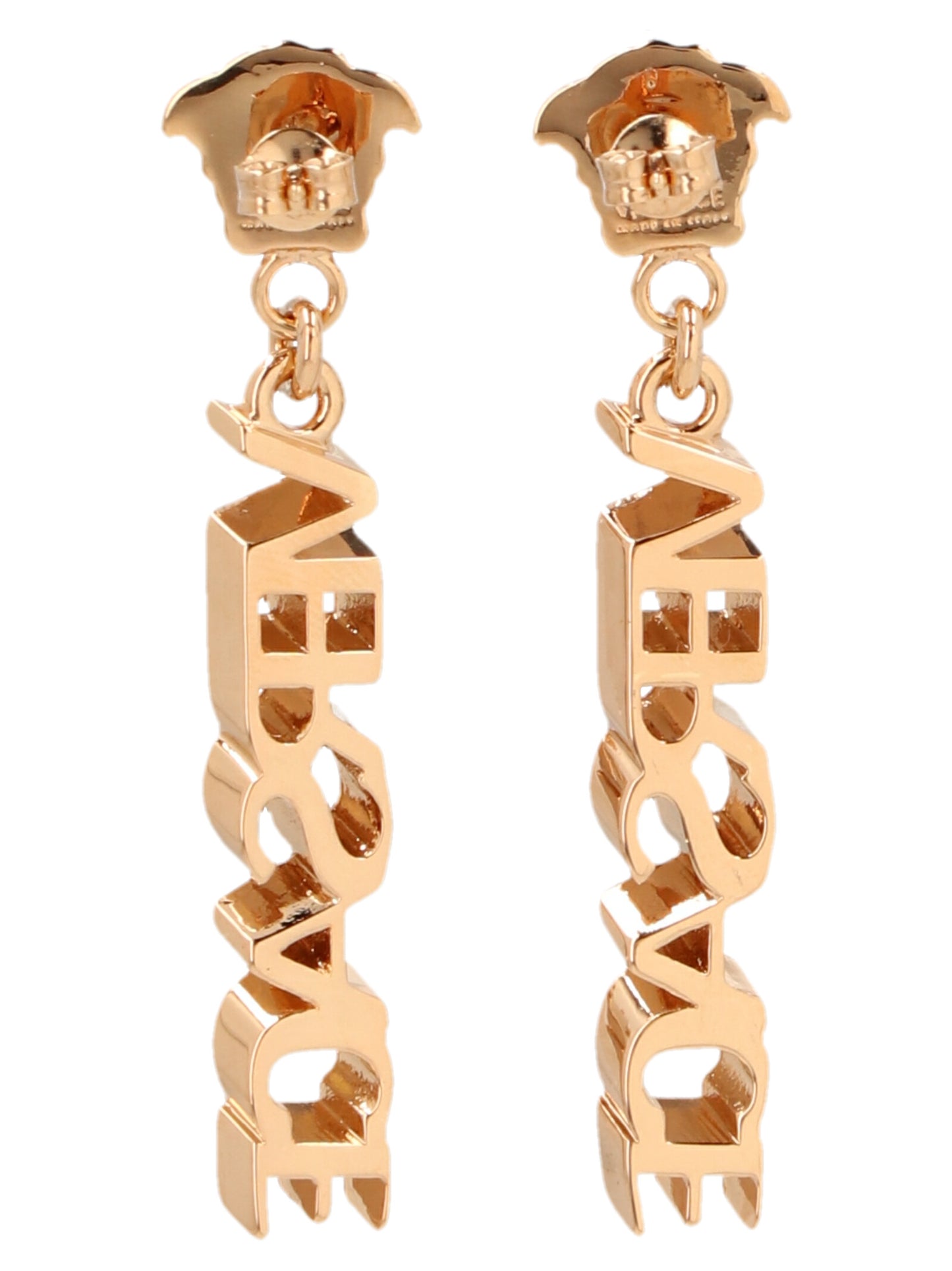 VERSACE LA MEDUSA LOGO EARRINGS 10022731A006203J000