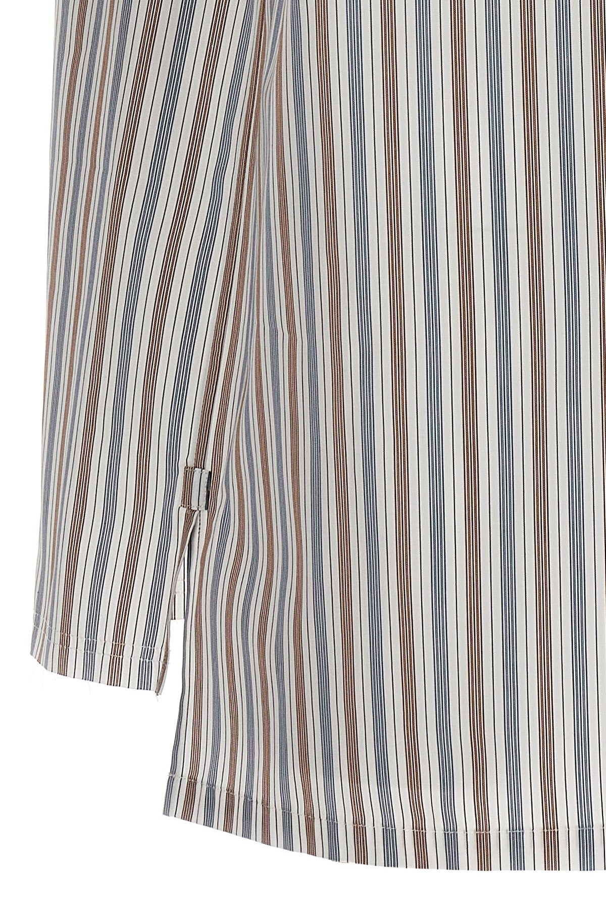 LANVIN ASYMMETRIC STRIPED SHIRT RMSI00145851P24654