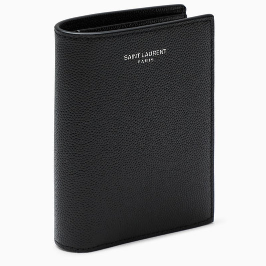 Saint Laurent Black vertical bi-fold wallet 668726BTY0NM_YSL-1000