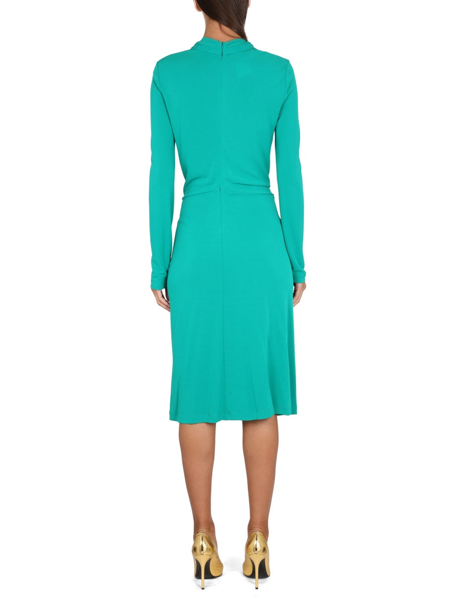 ALBERTA FERRETTI V-NECK DRESS 040516210382