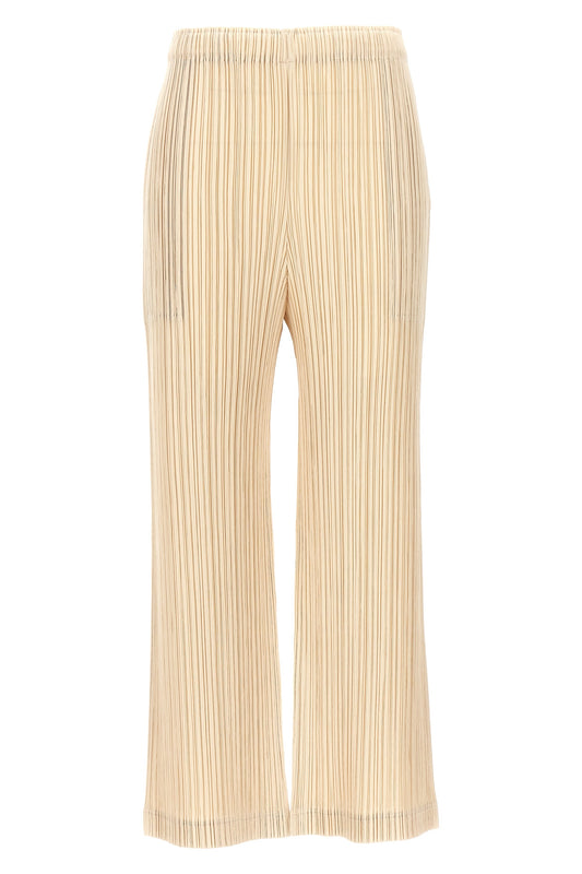 PLEATS PLEASE ISSEY MIYAKE 'THICKER BOTTOM' PANTS PP46JF37204