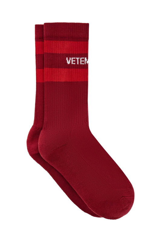 VETEMENTS logoed socks UE63SO100RBDXRD