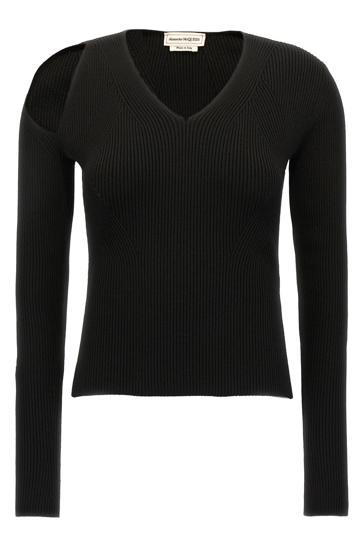 Alexander McQUEEN CUT-OUT SWEATER 768602Q1A651000