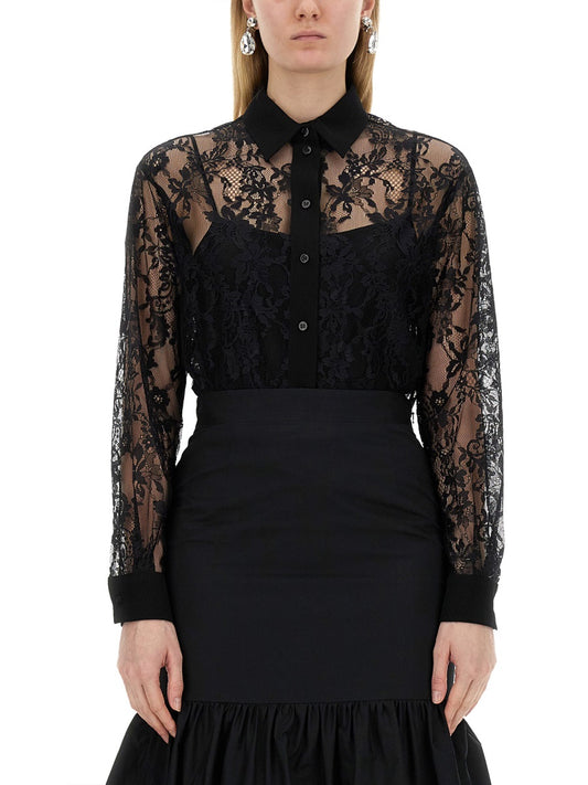 MOSCHINO LACE SHIRT 021404614555