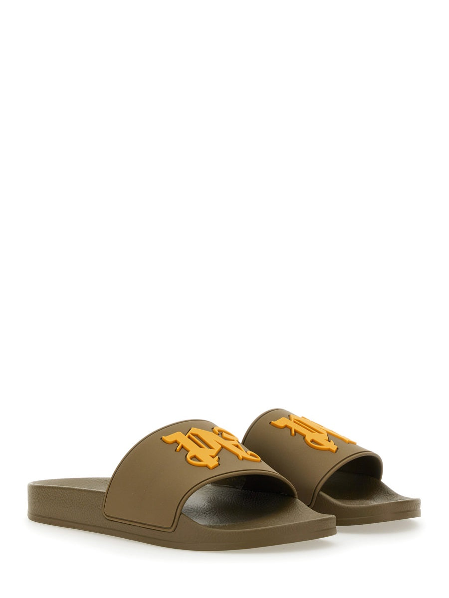 Palm Angels SLIDE SANDAL PMIC010R24MAT0015720