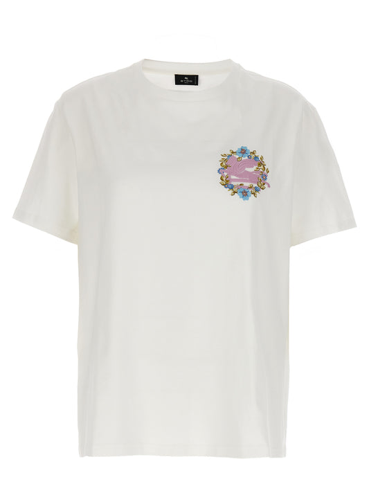 ETRO LOGO EMBROIDERY T-SHIRT WRJB0006AC036W0011