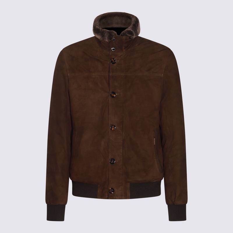 MooRER Jackets Brown MOUBO100178URU0202