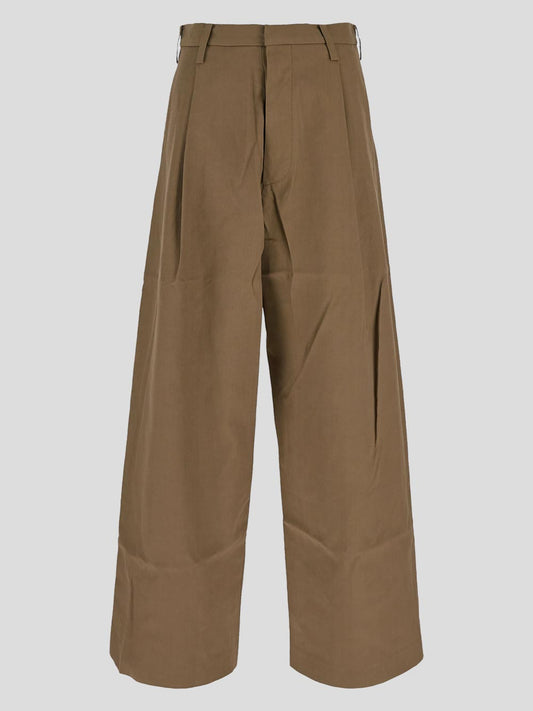 UMA WANG Trousers Brown UM3516UW200