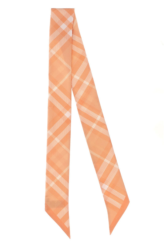 Burberry CHECK THIN SCARF 8083299PEACH