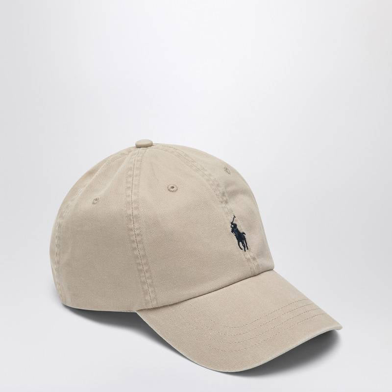 Polo Ralph Lauren Beige cotton hat with logo 710548524005COQ_POLOR-NU