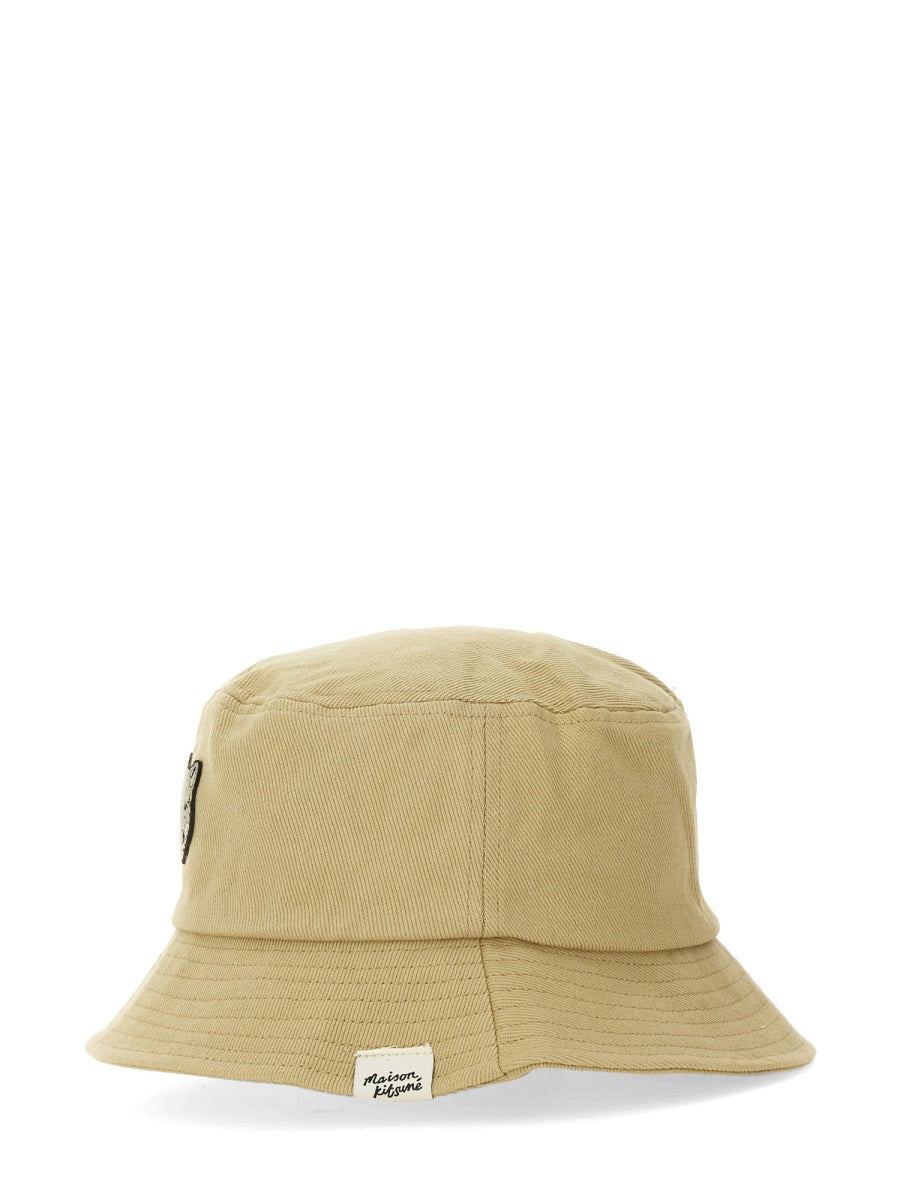 Maison Kitsuné BUCKET HAT WITH FOX PATCH MM06114WW0096P357