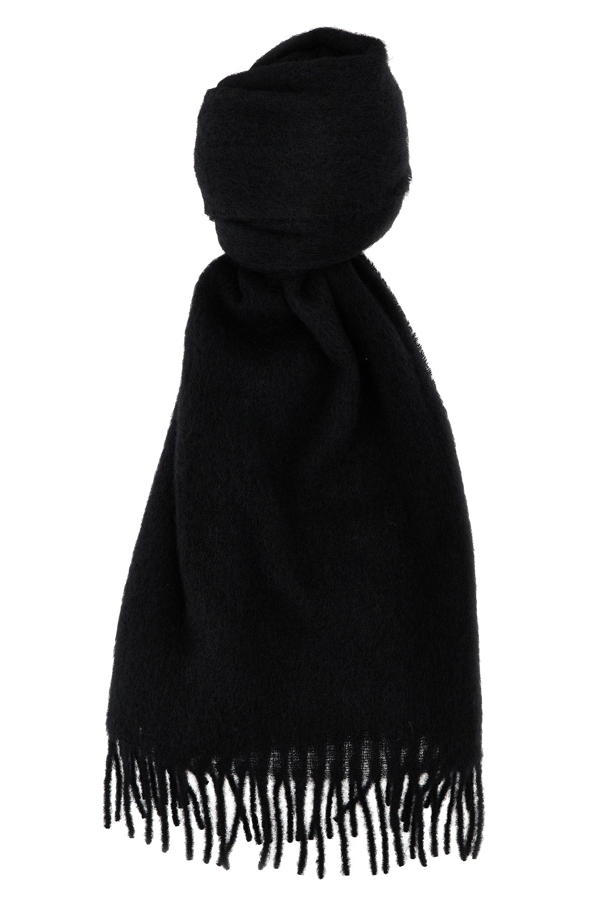 Saint Laurent 'ETOILE BLACK' SCARF 7689463YO651000