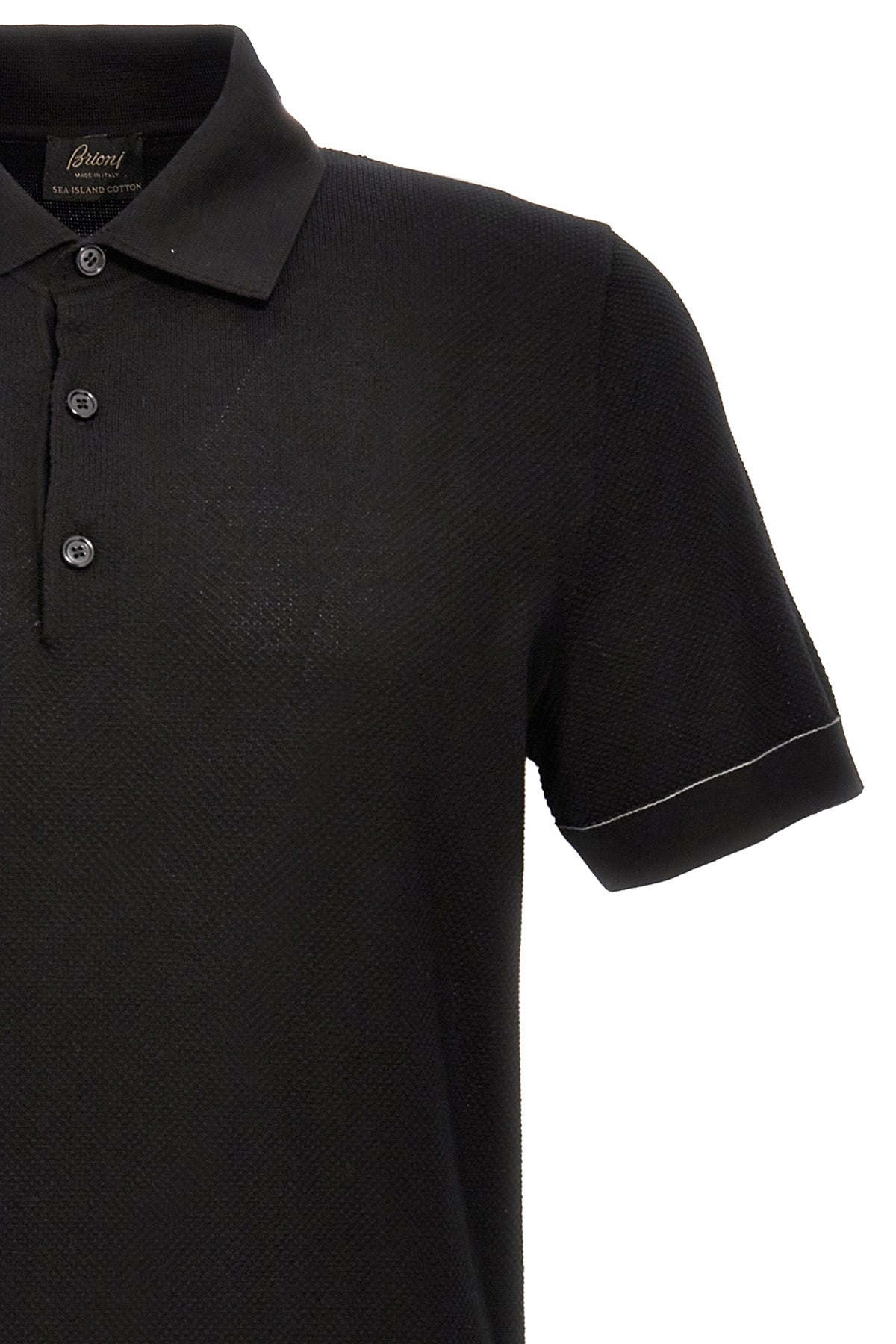 Brioni TEXTURED POLO SHIRT UMR20OP0K151012