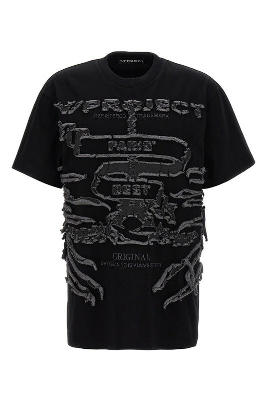 Y/Project 'PARIS BEST' T-SHIRT TS79S25BLACK