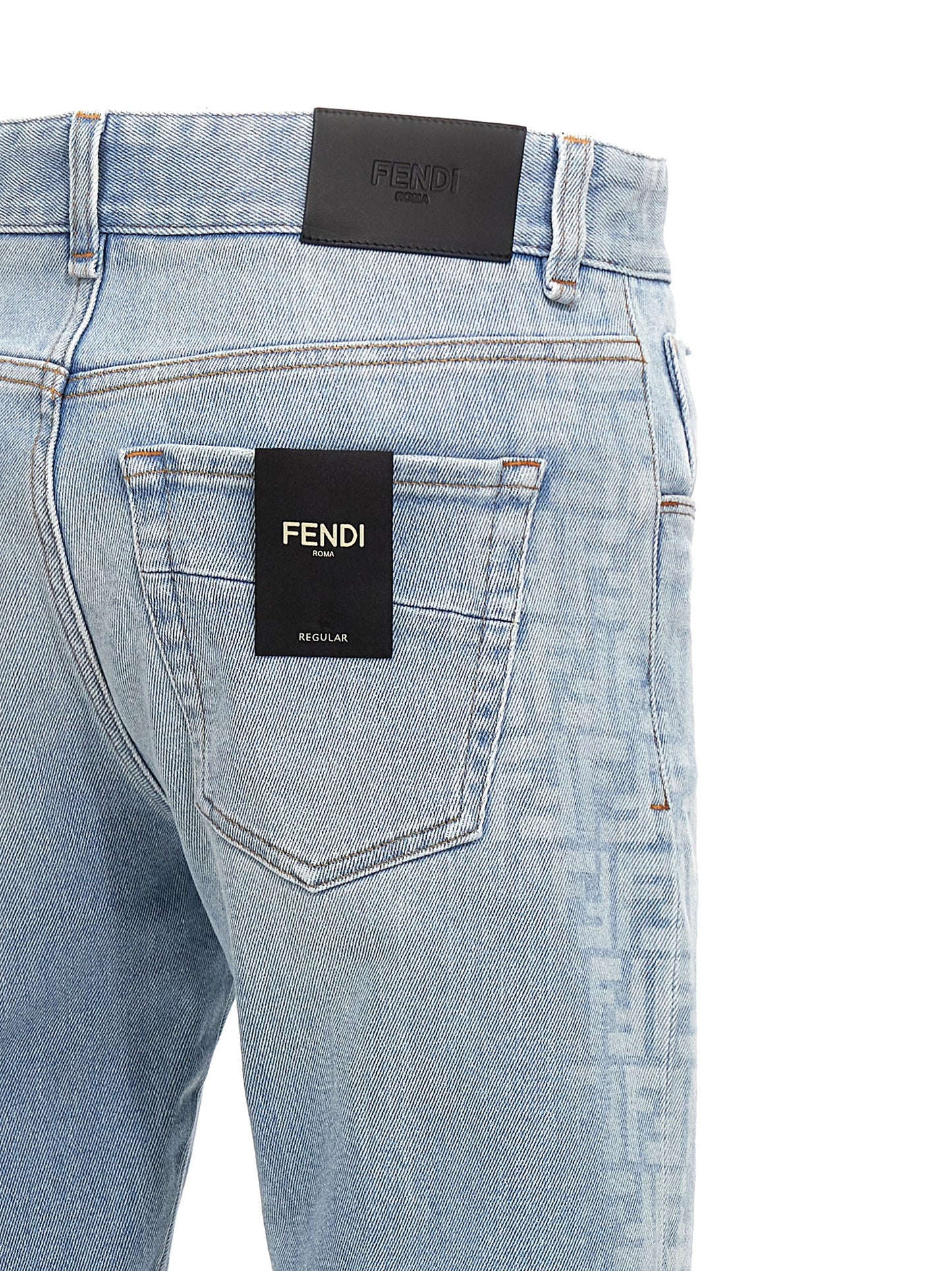 FENDI 'FF' JEANS FLP288AS04F1ILO