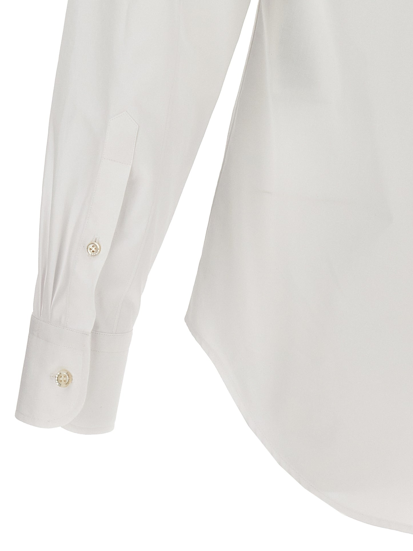 Alexander McQUEEN EMBROIDERED COLLAR SHIRT 782246QNAAD9000