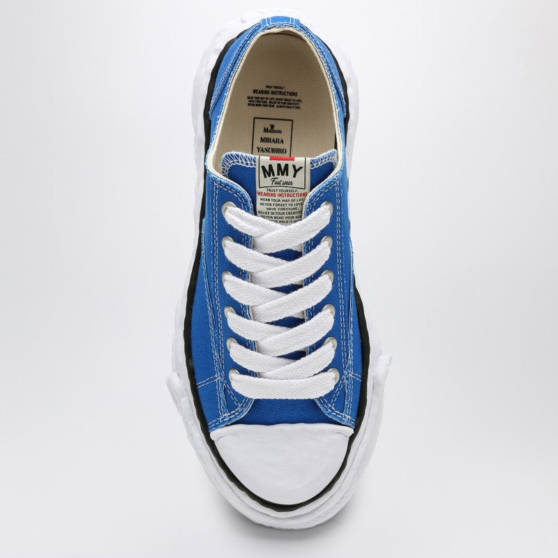 Maison Mihara Yasuhiro Peterson 23 Electric blue canvas low sneaker A11FW702COP_MIHAR-CB