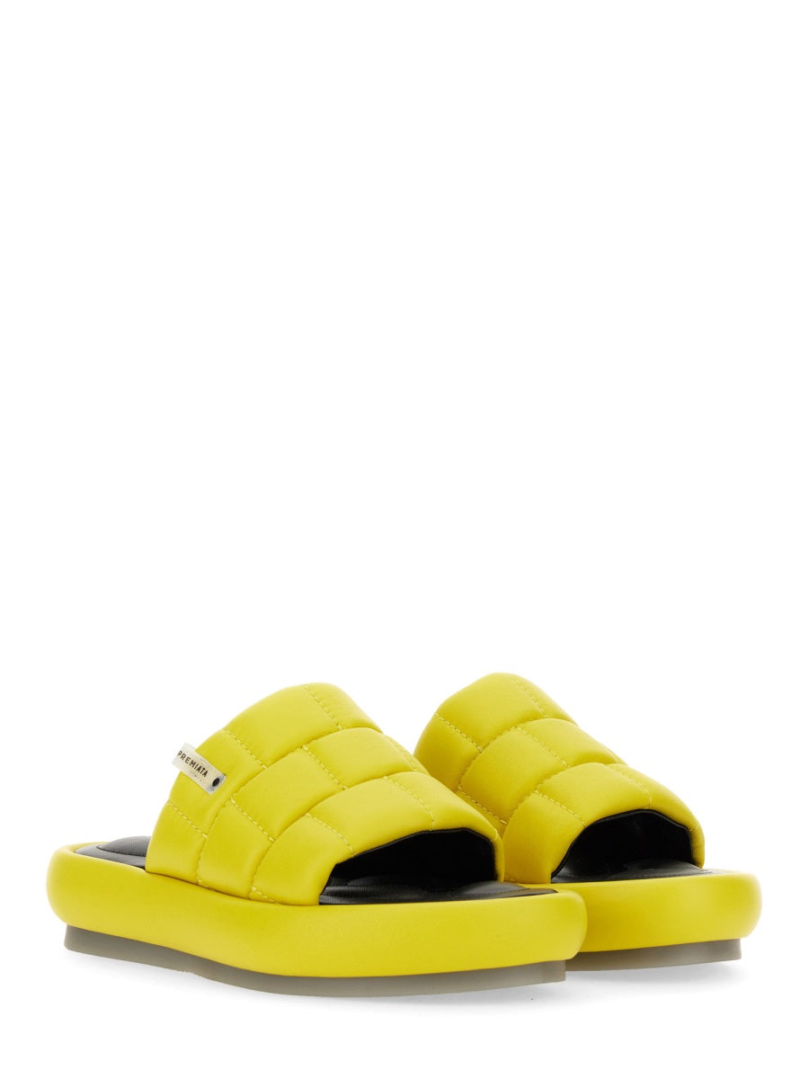 PREMIATA NAPPA SANDAL M6730FUSB.YELLOW