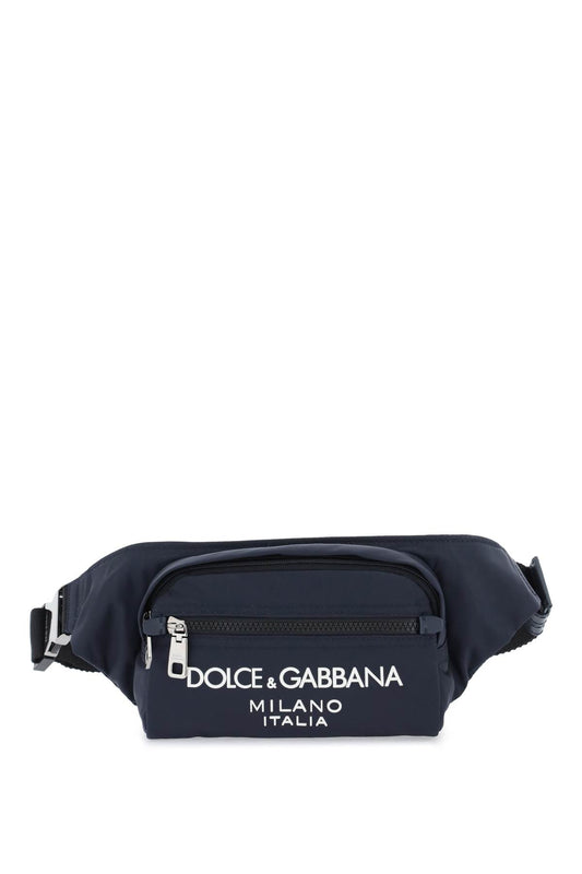 Dolce & Gabbana nylon beltpack bag with logo BM2218AG1828C653