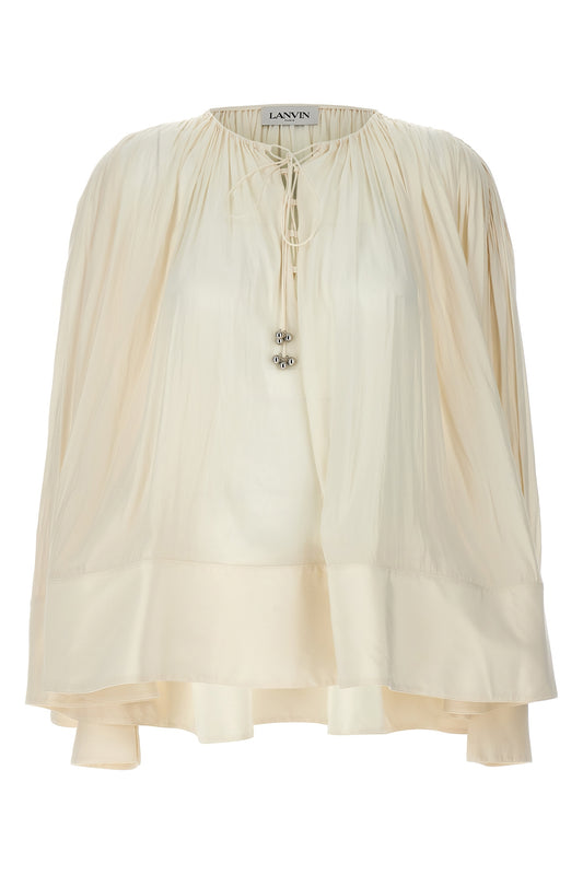 LANVIN WIDE BLOUSE RWTO00184778P24001