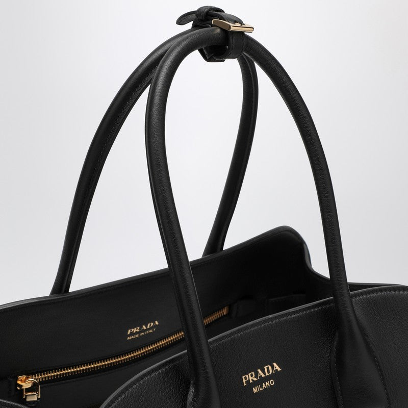 Prada Black leather medium handbag 1BG508OOO2CYSP_PRADA-F0002