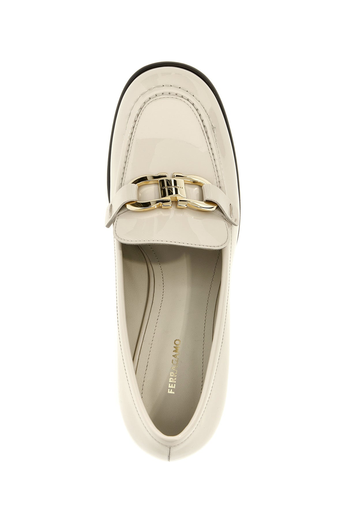 FERRAGAMO 'MARLENA' LOAFERS 769317MASCARPONE