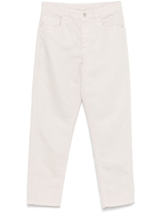 Brunello Cucinelli Trousers White MA176P5732C9443