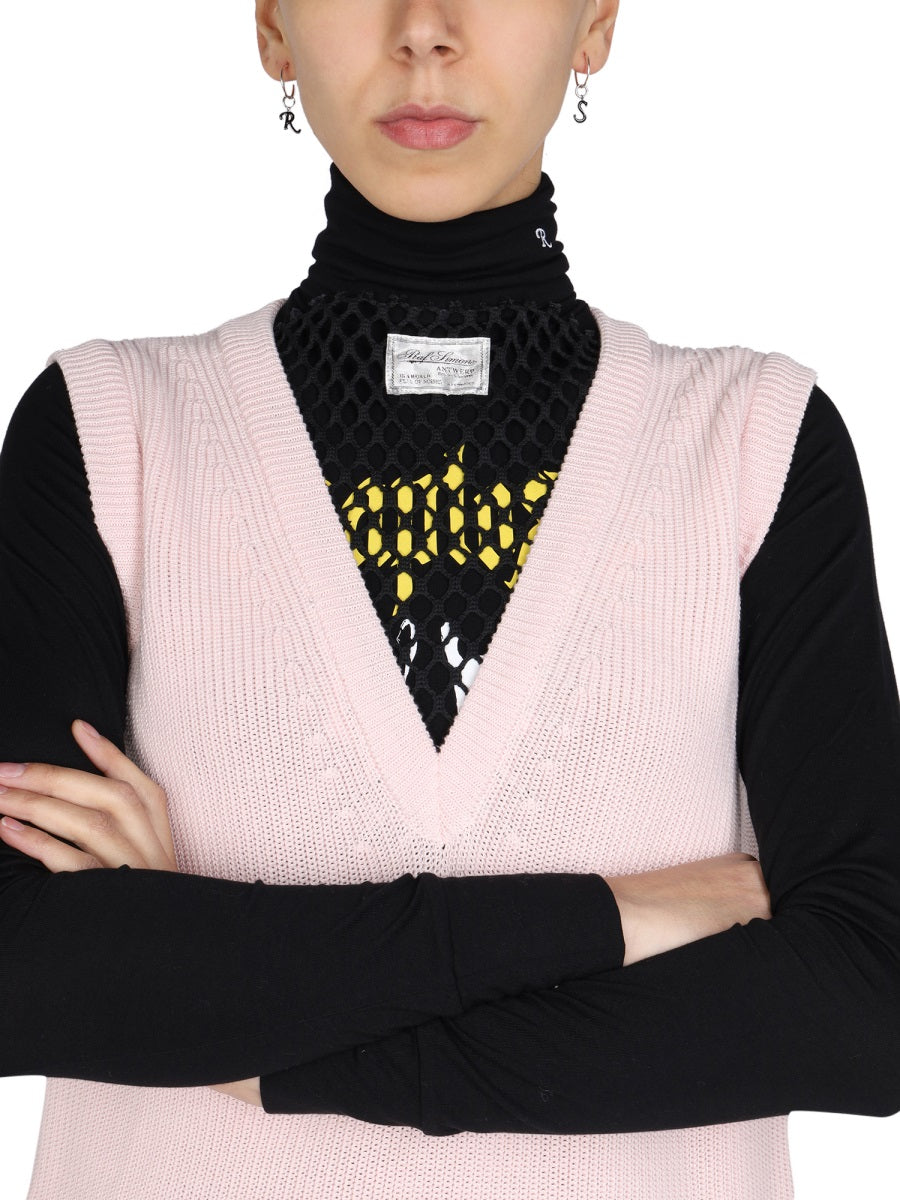 RAF SIMONS KNITTED VEST 221-W842500010039