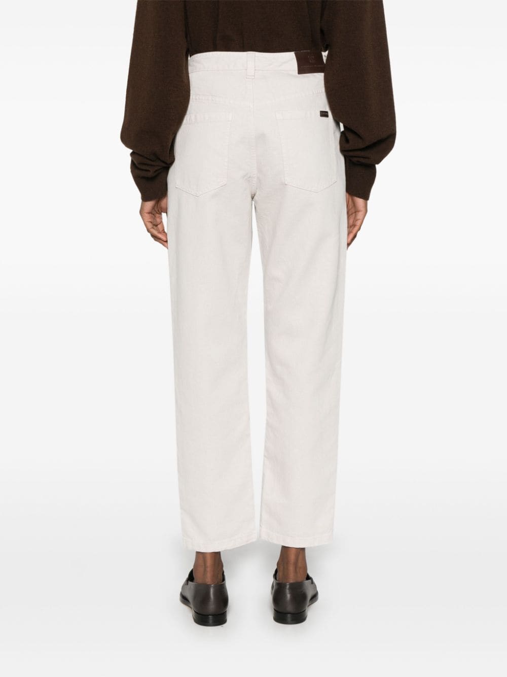 Brunello Cucinelli Trousers White MA176P5732C9443