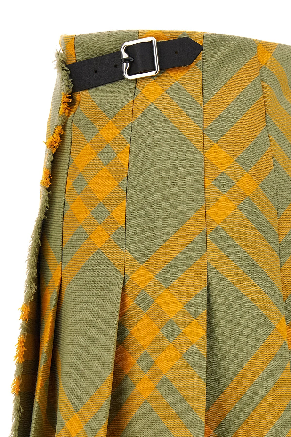 Burberry CHECK KILT SKIRT 8077203HUNTER