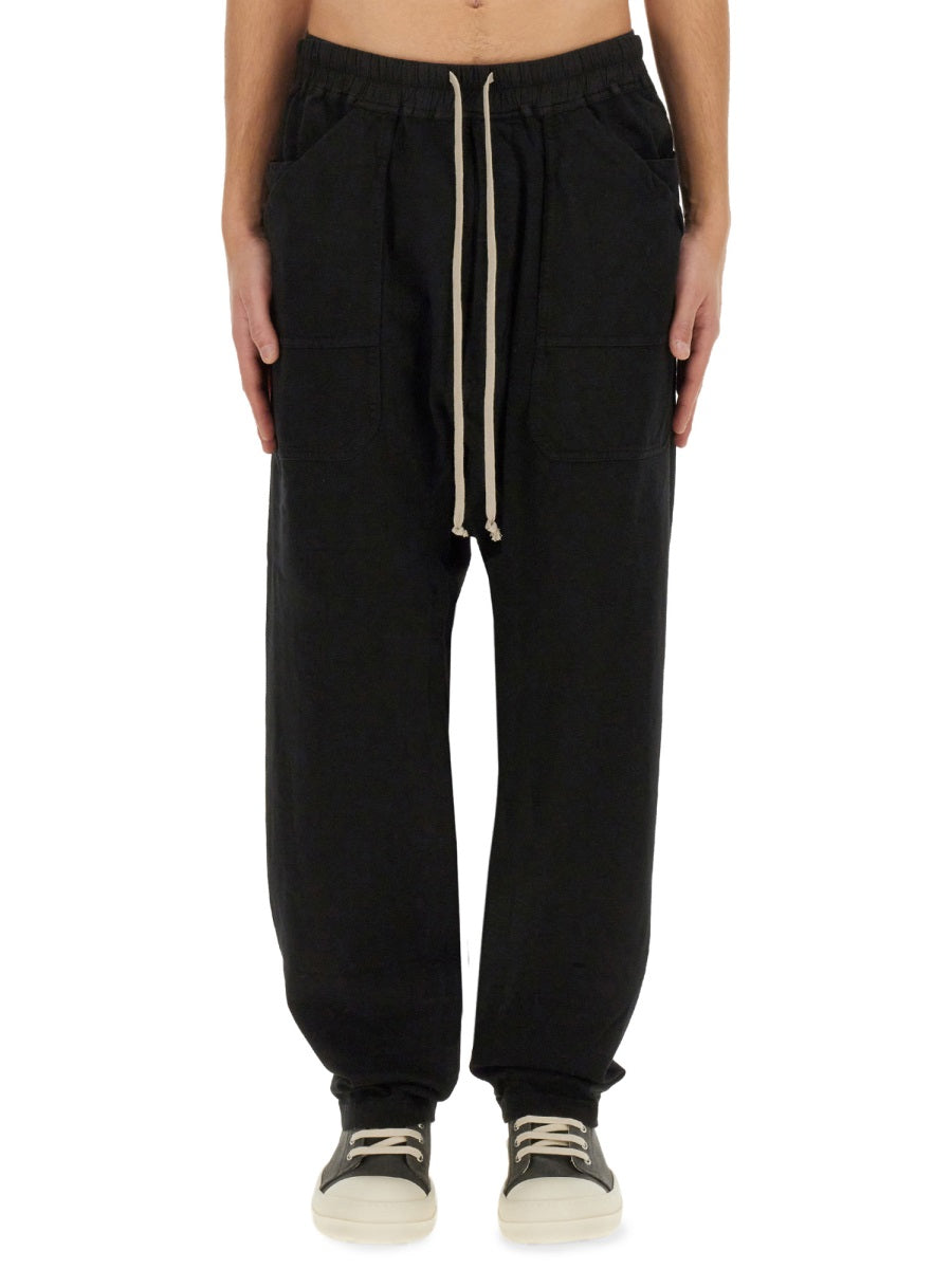 Rick Owens DRKSHDW "CARGO DRAWSTRING" PANTS DU01D1370RIG09