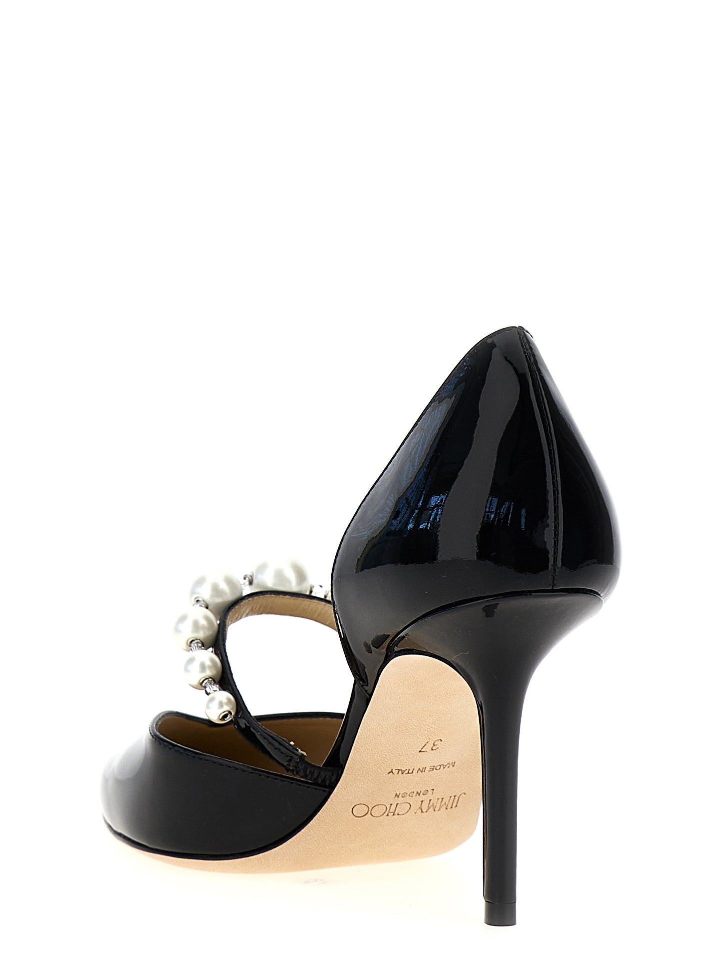 JIMMY CHOO 'AURELIE' PUMPS AURELIE85XKMBLACKWHITE