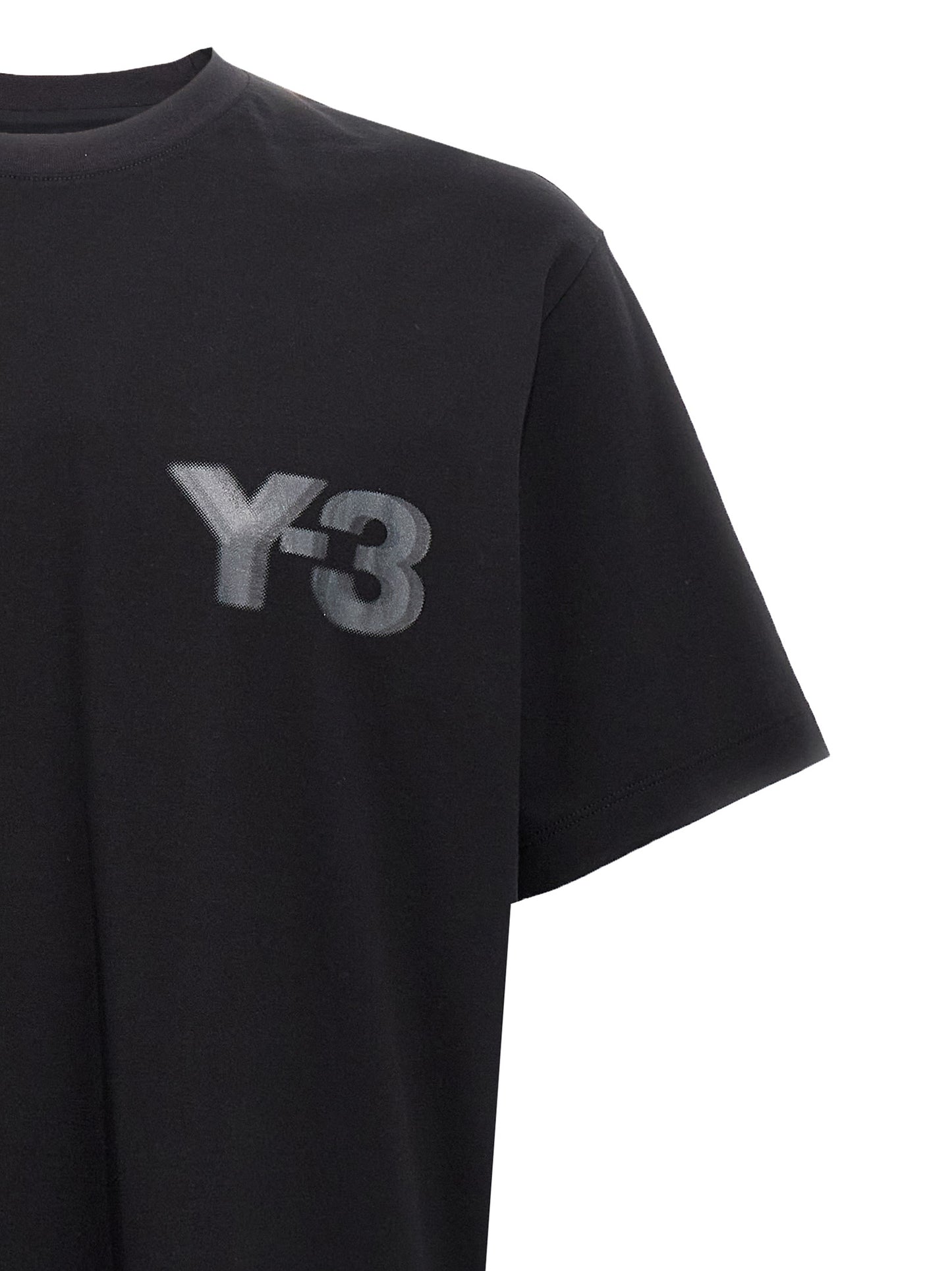 Y-3 LOGO PRINT T-SHIRT JE9282BLACK