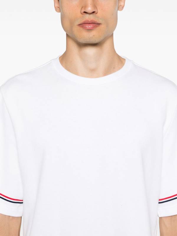 Thom Browne T-shirts and Polos White MJS282AJ0199100