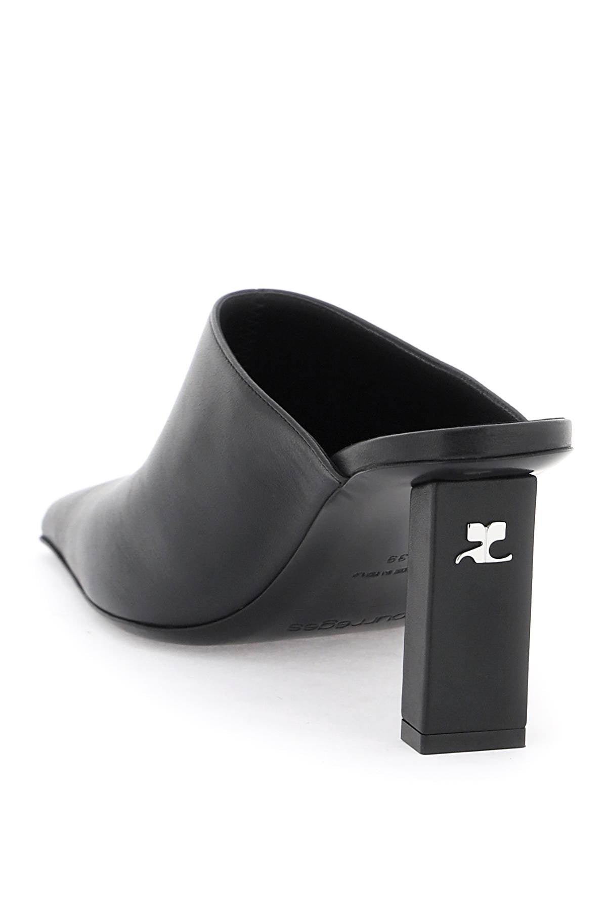 Courrèges leather mules for 124SCS098CV00279999