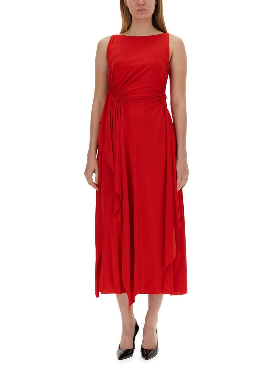 LANVIN DRESS WITH DRAPE RW-DR00374893-E24340