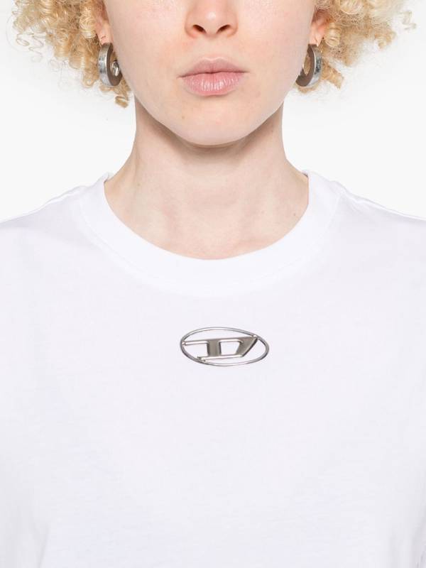 Diesel T-shirts and Polos White A168410CLBR100