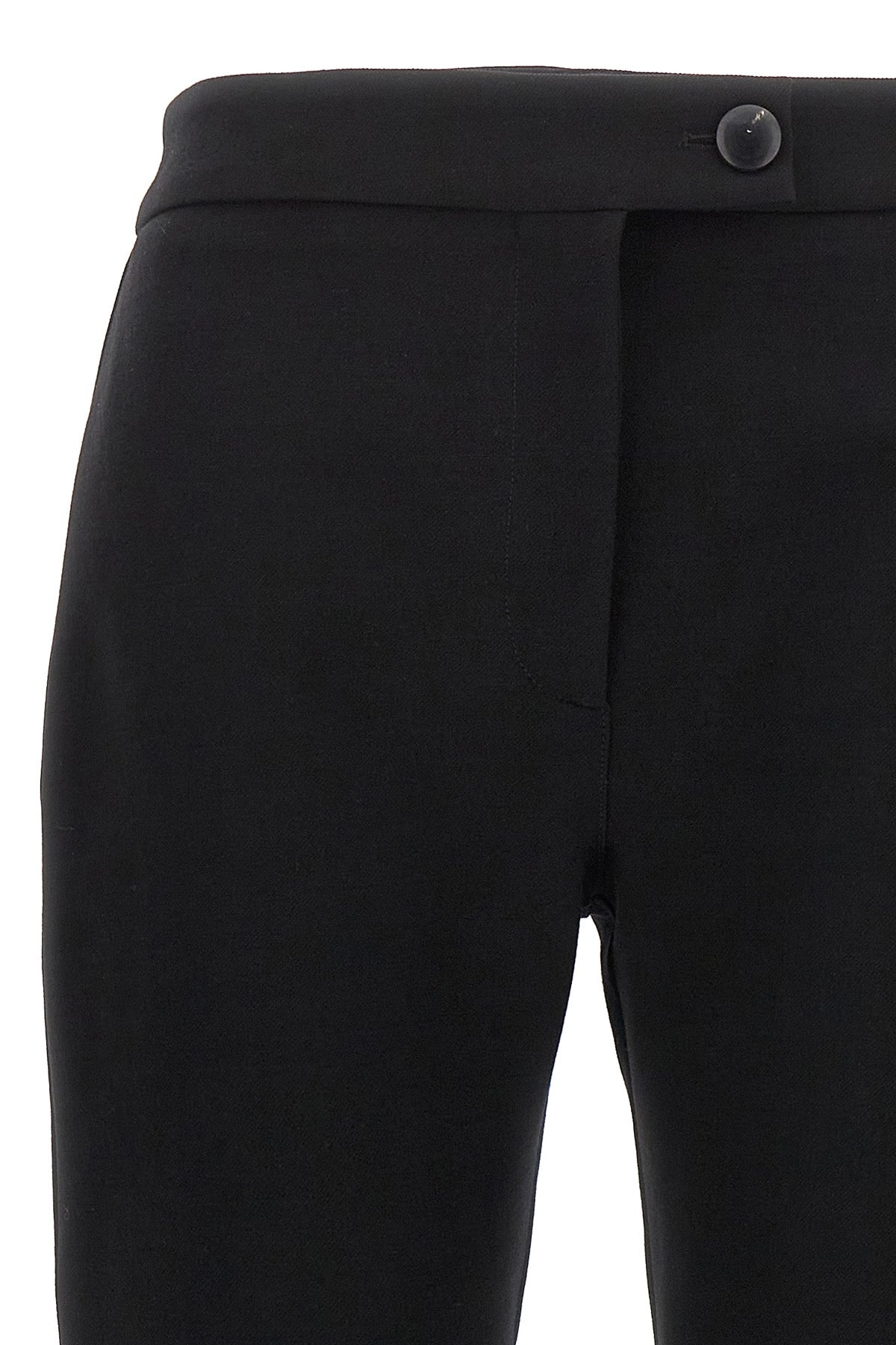 FERRAGAMO STRETCH PANTS 0767885NERO