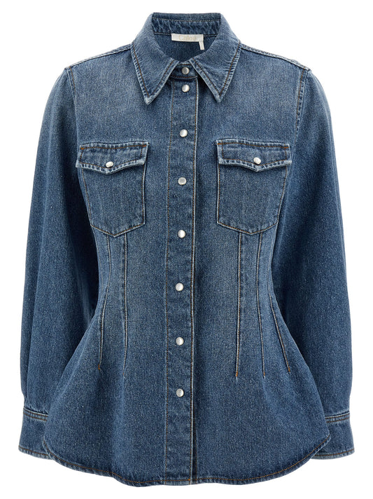 Chloé DENIM SHIRT CHC24SDH01159470