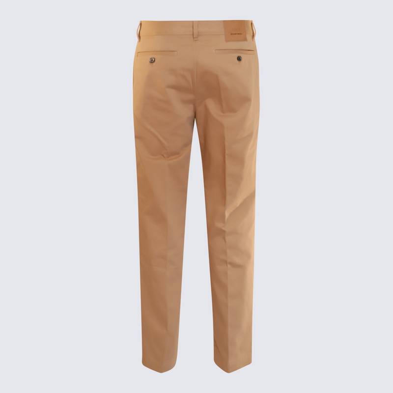 AMI Paris Trousers Beige HTR015CO0082255