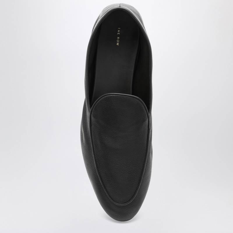 The Row Black leather Awar loafer F1559L59P_THERO-BLK