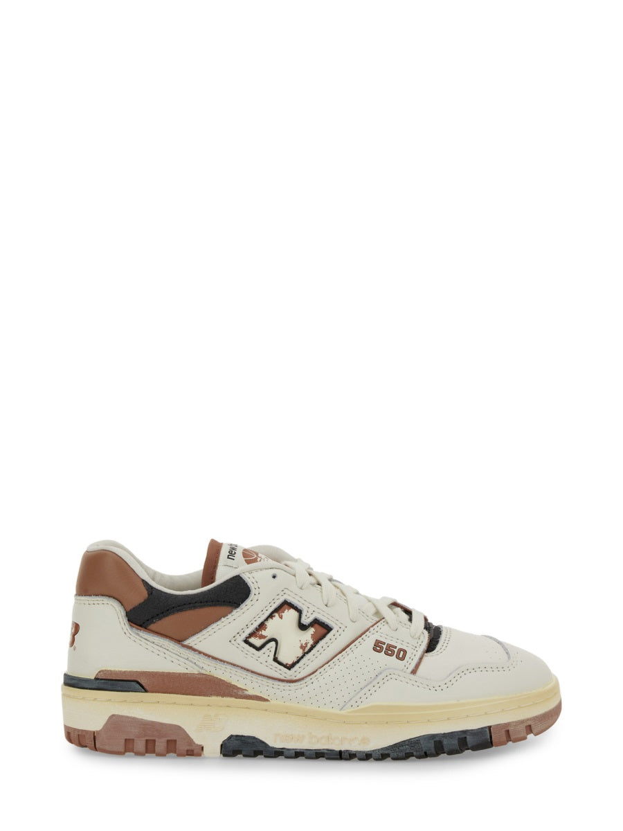 New Balance SNEAKER "550" BB550VGCOFFWHITE/BROWN