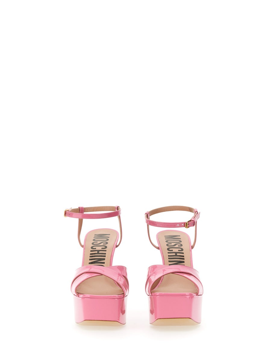 MOSCHINO PLATFORM SANDAL MA1640CC1GMB0600